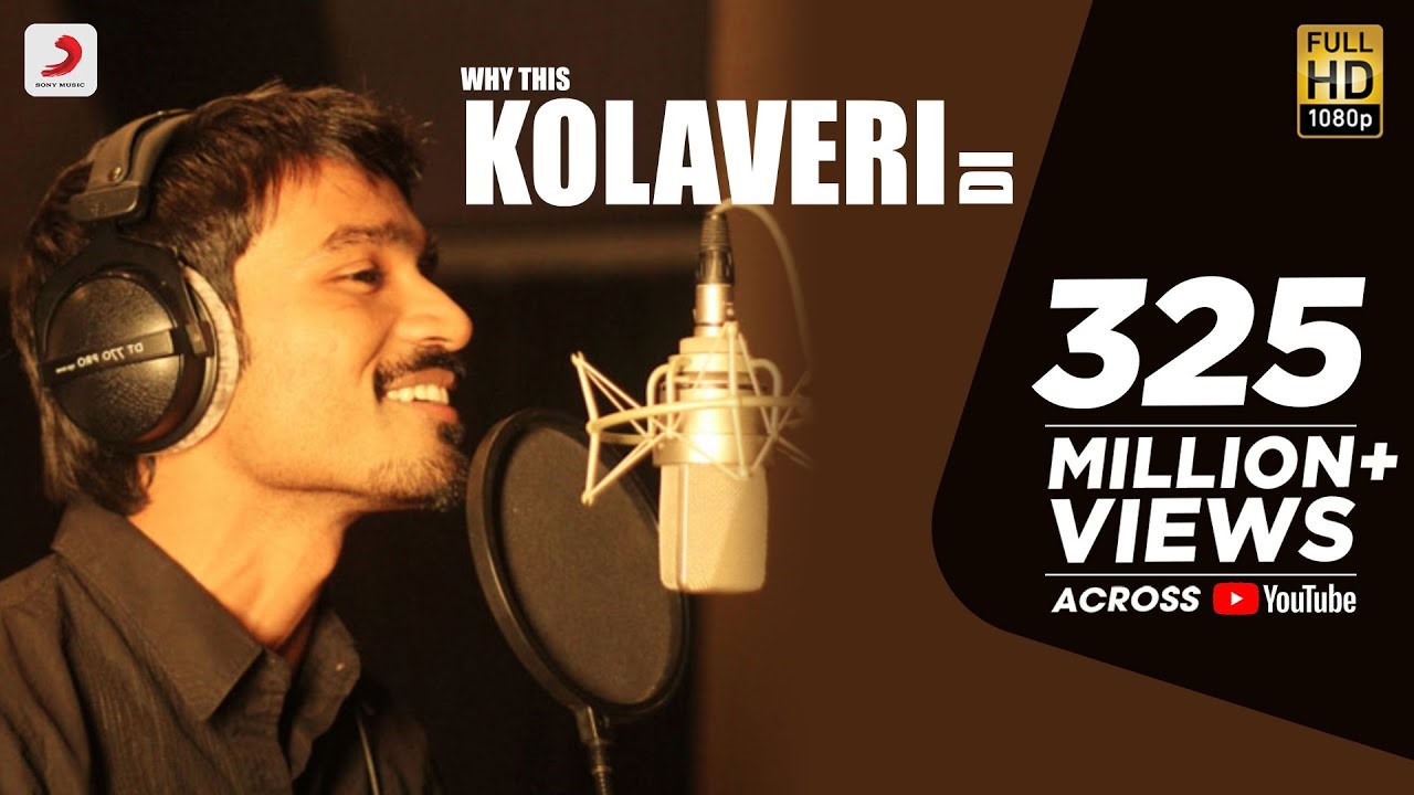 Why This Kolaveri Di Song lyrics in Tamil and English - 3(Moonu)