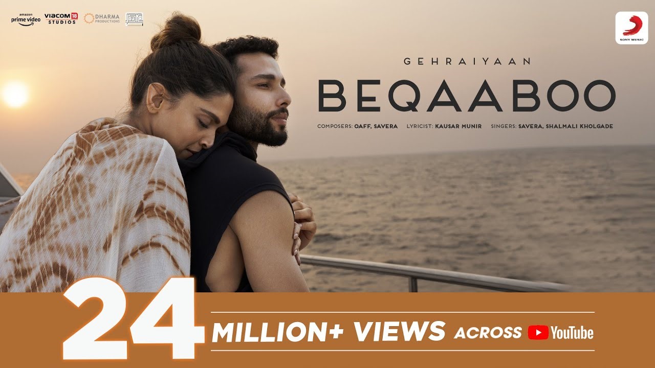 Beqaaboo Lyrics in Hindi and English – Gehraiyaan Movie Song